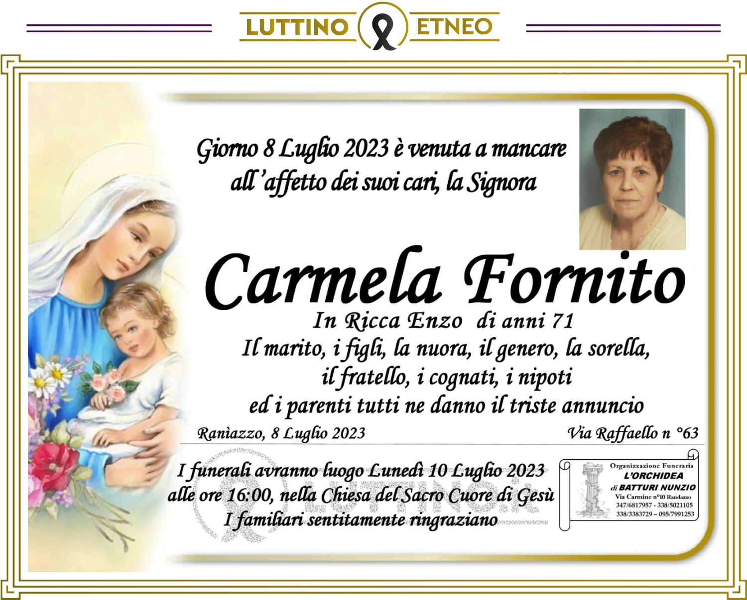 Carmela  Fornito